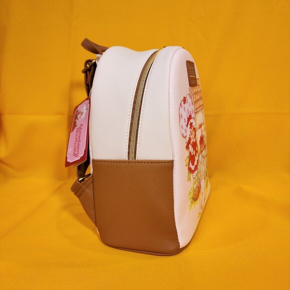 Loungefly Strawberry Shortcake Heart Custard Wishing Well Mini Backpack NEW main image 9